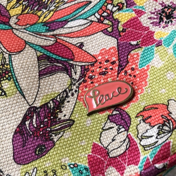 Sakroots Floral Koi Tote Bag - Picture 3 of 8